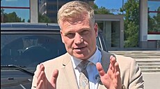 Filip Turek se vyjad�uje ke své autonehod� v Praze
