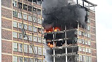Ho�ící budova �. 34 ve Zlín�, bývalý ba�ovský areál