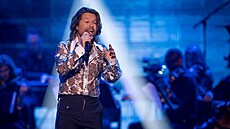 Richard Kraj�o na pódiu