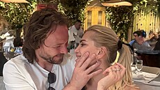 Dara Rolins a Pavel Nedv�d