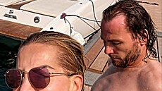 Dara Rolins a Pavel Nedv�d