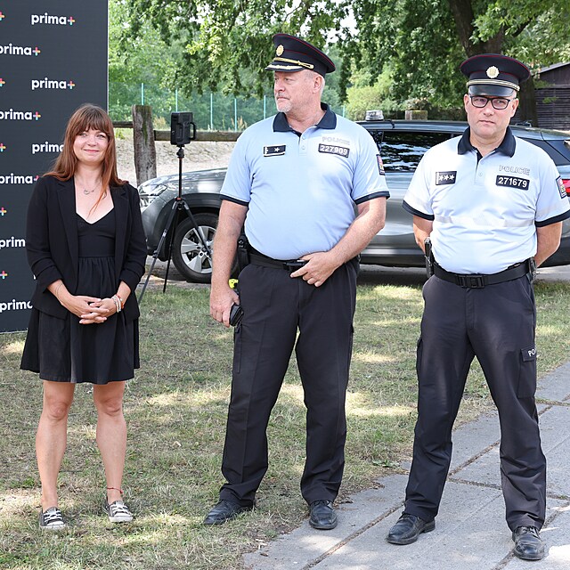 Press day s Polici� �R k nov�mu seri�lu televize Prima s n�zvem Ve slu�b�: Jm�nem z�kona