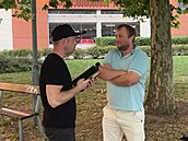Zakladatel Nemluv s d�tma o psychické dani své práce