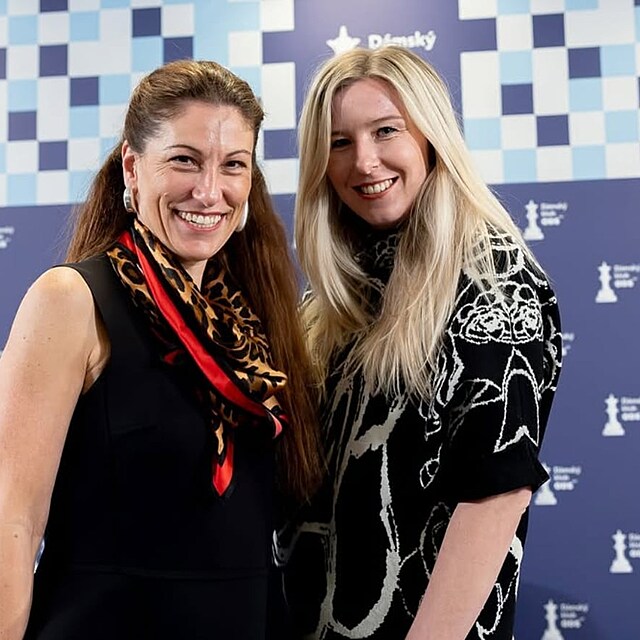 Eva Decroix s man�elkou Ji��ho Havr�nka