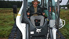 Vojta Kotek na své farm�