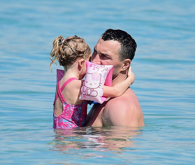 Vladimir Kli�ko, dcera, kterou m� s Hayden Panettiere