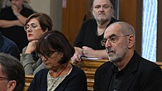 Smute�ní ob�ad za zesnulého spisovatele Vladimíra Párala v kostele Nanebevzetí...