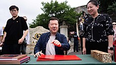 Tomio Okamura na náv�t�v� Velké �ínské zdi, 2026