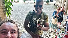 Rey Koranteng, zmrzlina v Jind�ichové Hradci