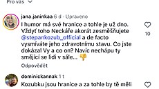Václav Necká�, �t�pán Kozub - reakce na to, jak si komik z Necká�e utahuje