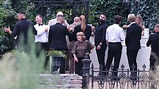 Veronica Biasiol a Mat�j Dejdar se vzali nedaleko Kolína.