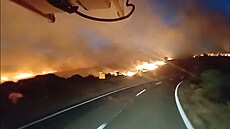 Hasi�i nato�ili pr�jezd plameny na chorvatském Long Islandu.