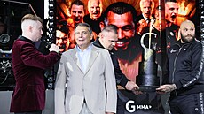 Jakub Jíra poprvé p�edstavil sv�j nový projekt G MMA. Na obrazovce za...