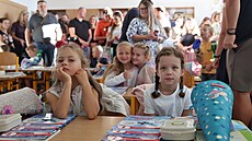 První �kolní den je nezapomenutelný hlavn� pro rodi�e
