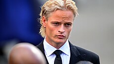Marius Borg Høiby, nejstar�í syn královny Mette‑Marit, poh�eb...
