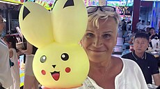 Cukrová vata v podob� Pikachua ze zahrani�í, fotku poslala fanynka Marie do...