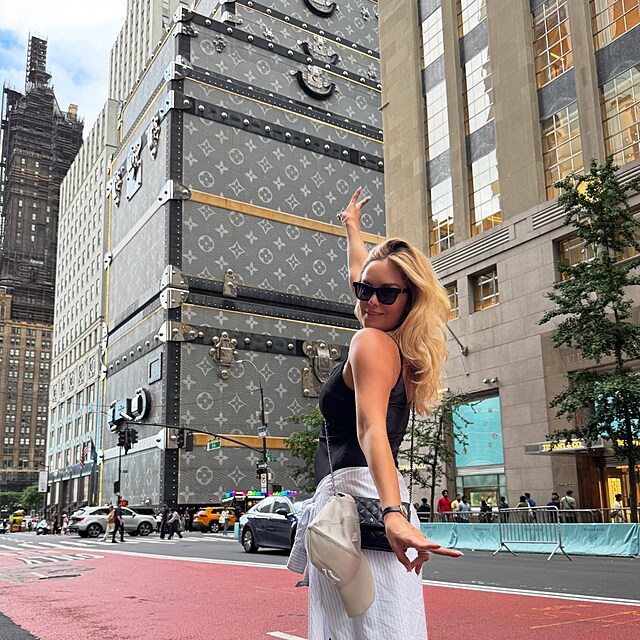Ta��na Kucha�ov� v New Yorku