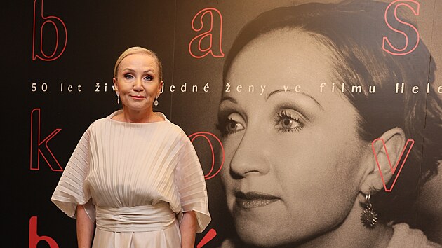 Na slavnostní premié�e filmu Bára Basiková v pra�ské Lucern�: Bára Basiková