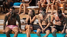 Zleva: Jakub, Cynthia, Tomá� a Maxo