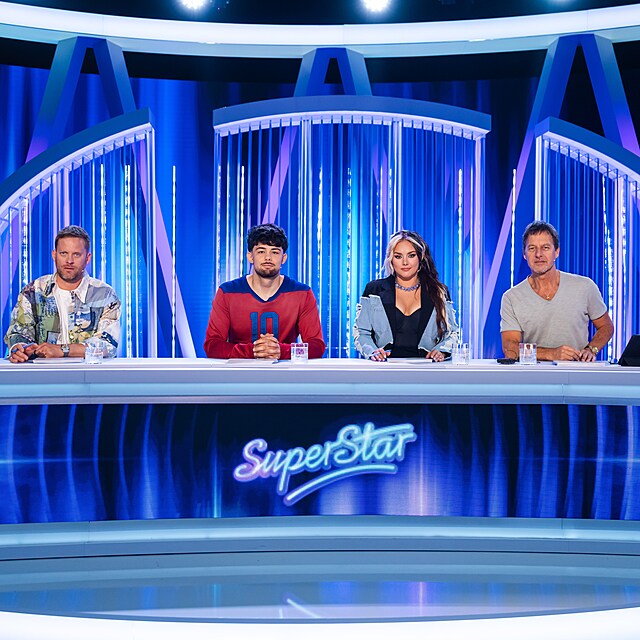 Porota SuperStar 2026: Jakub Pracha�, Calin, Ewa Farna a Pavol Habera