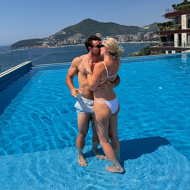Lyndsey Vonn a Matthieu Bailet
