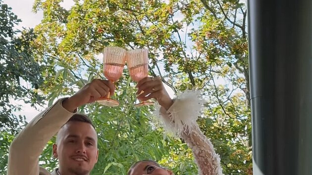 Svatebn� fotky Ladu�ky a Bohou�e T��sky