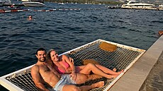 Lyndsey Vonn a Matthieu Bailet