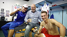 Jakub Men�ík, Pavel Kolá�, Ji�í Lehe�ka