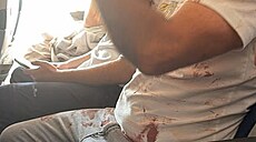 Vyd�ení cestující volali dom�.