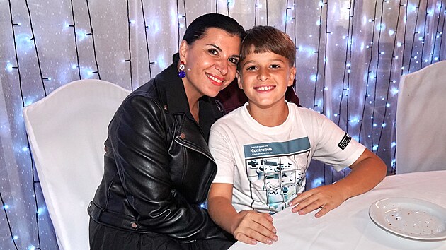 Oslava v�tírny St�elecký ostrov: Andrea Kalivodová