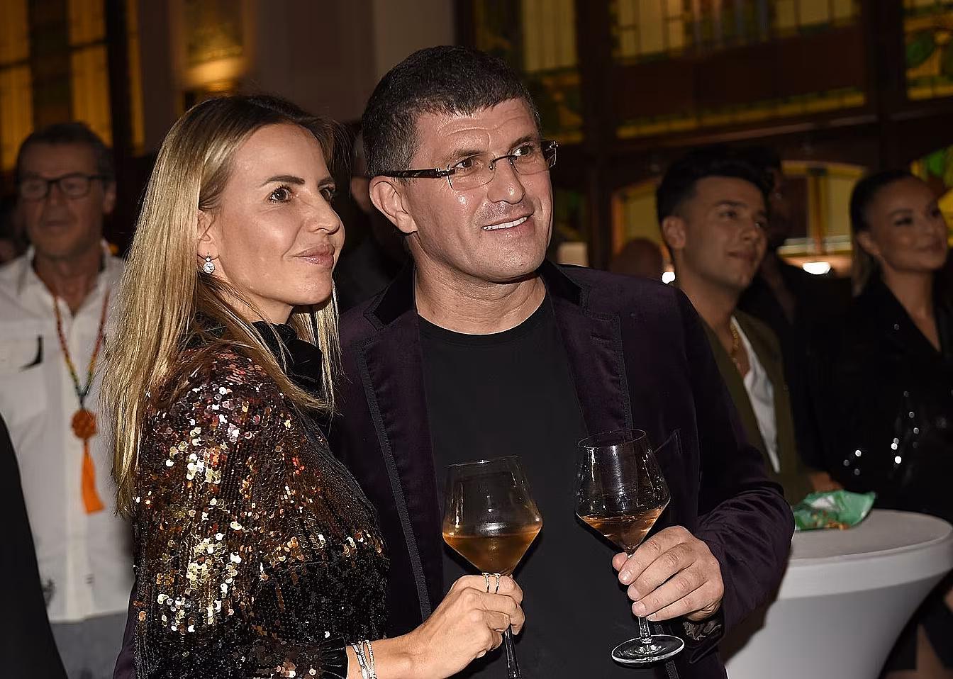 Leon Tsoukernik s man�elkou Sandrou