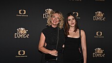 Herce Tomá�e Matonohu p�i�li do StarDance podpo�it man�elka Lucie Bene�ová a...