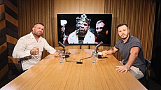 Karlos Vémola ve studiu Expresu