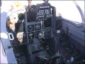 Kokpit letounu L-159