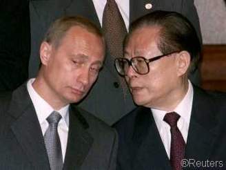 Vladimir Putin a iang Ce-min