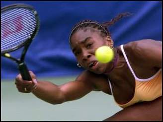 Úsilí Venus Williamsové 