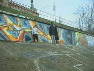 Sprejei u graffiti - ilustraní foto