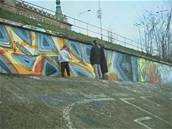 Sprejei u graffiti (ilustraní foto)