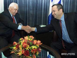 Ariel aron jednal s Ehudem Barakem o vytvoení koaliní vlády