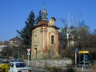 Kaple ve védské ulici v Praze 5