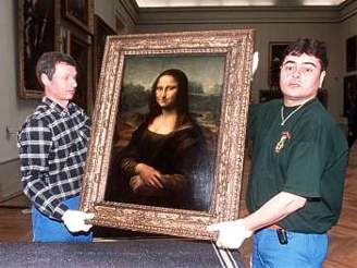 Mona Lisa se st�huje