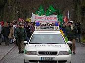 Aktivisté rakouskou dálnici nezablokují.Ilustraní foto
