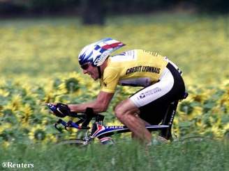 Lance Armstrong na trati asovky