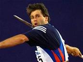 Jan elezný pi rekordním hodu ampionátu