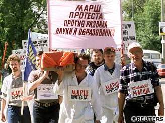 Protest ruských vdc