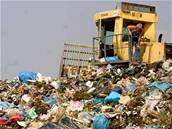 Loni ei na skládky uloili 4,2 milionu tun odpadu, co pedstavuje 15,1 procenta z celkové produkce. Ilustraní foto.