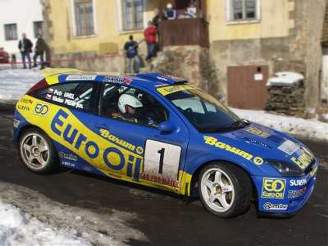 Pech s novým Focusem WRC v Blovicích