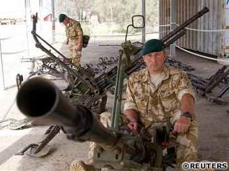Brittí vojáci v Iráku