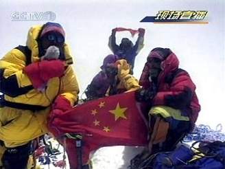 Pímý penos z Mont Everestu