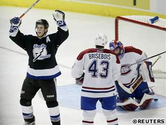 Tampa Bay - Montreal: Lecavalier se raduje